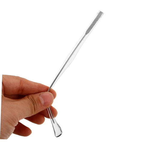 Hand holding replacement arm from Sunglasses Repair Kit Quick Fix For Eyeglass Temples And Replacement Arms Spare Glasses Legs Durable DIY Repair Tools For A Secure Fit And Sleek Look