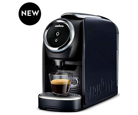 Blue Classy Mini Single Serve Espresso Machine With Two Cup Settings Simple Touch Controls Programmable Free Dose And Preset Brew Options For Barista Grade Coffee At Home