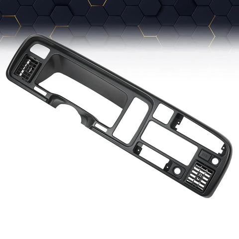 PIT66 Dodge Ram 1994–1997 dash radio trim panel bezel in black plastic