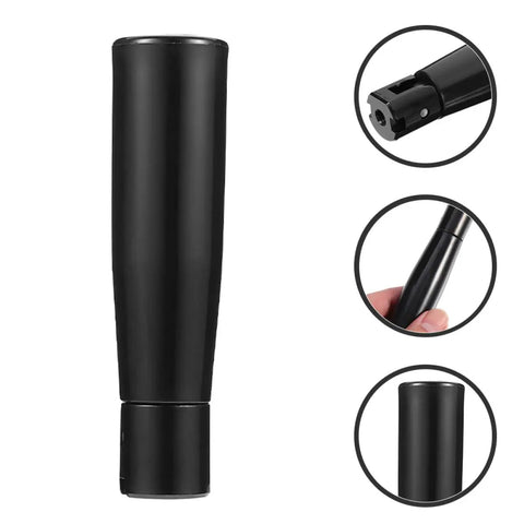 Black Foldable Crank Handle With Rotating Ergonomic Grip M6 Screw Base For Lathe Drill Press Machine Tools Serious Torque Control Knuckle Saving Build Straightforward Install Hella Comfortable Grip Daily Workhorse Tool