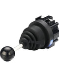 Beefed Up 30mm Rod End Bearing For Joystick Control With 2 To 4 Position Wobble Stick No Switch Momentary Or Latching Return Self Reset Monolever Cross Toggle Ready High Load Capacity For Tough Rigs, black