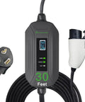 Grab Sweet Juice Fast Top Shelf Level Two EV Charger 240 Volt 16 Amp Portable EVSE with 30 foot cable and plugs.