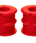 Red heavy-duty bushings for Complete Front Rear Upper Lower 20 Piece Suspension Control Arm Kit With Heavy Duty Bushings Heat Treated Ball Joints Dodge Charger Rwd Busted Suspension Fix 2005 Through 2010.