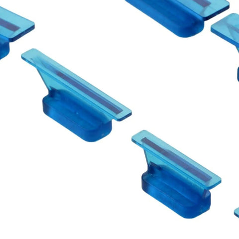Blue tabs from DIY Friendly Auto Body Dent Puller Kit Pro Grade Sheet Metal Suction Cup Dent Repair Tool Set 30pcs