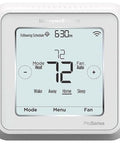 Front view of Lyric T6 Pro Wi Fi Programmable Thermostat With Geofencing And App Control 7 Day Scheduling Works With Alexa And Apple HomeKit
