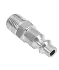 Rugged 1/2 Inch Drive Air Impact Wrench Pumping Out 350 Nm Max Torque With A Snappy 1/4 Inch Air Inlet Lightweight aluminum air connector.
