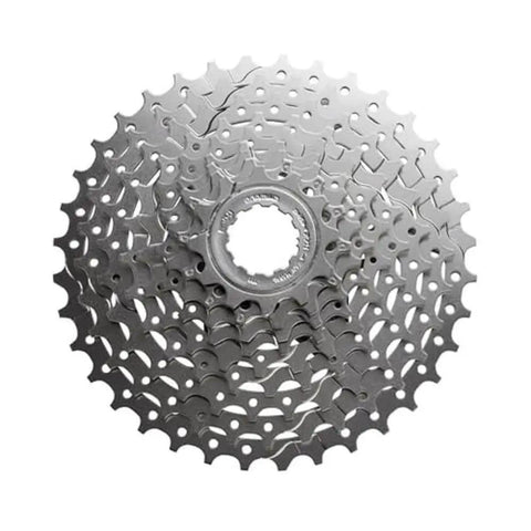 HG400 9 Speed 11-32 Bicycle Cassette For Smooth Shifting And Wide Gear Range, Durable Silver Finish