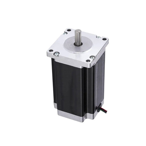 60x60mm Frame Nema 24 Stepper Motor 1.8 Degree 8mm Shaft 2 Phase 4 Wire 5A 60x60x102mm High Torque CNC And 3D Printer Drive For Your DIY Rigs And Automation Projects black stepper motor with 8mm shaft