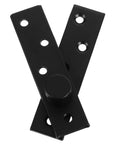 Slick Hidden Door Hinge For Concealed Aesthetics 360 Degree Heavy Duty Stainless Steel Pivot Hinge for secret doors, black color