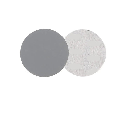 20 Pieces Of 75mm Wet Dry Hook And Loop Sanding Discs Made With Silicon Carbide for multi-purpose polishing work, showing two disc types.