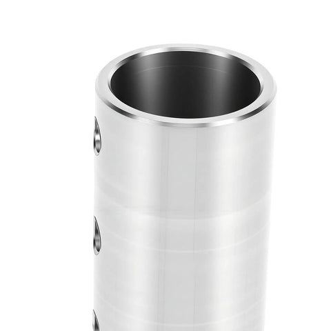 Kickass Heavy Duty Stainless Steel Electric Drill Adapter for Trailer Jack with 1/2 Inch Socket Bit features a polished stainless body.