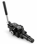 Front view of Hydraulic Heavy Duty Log Splitter Valve With Joystick 1 Spool 25 GPM 3626 PSI Directional Control Valve
