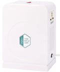 Step Up Transformer 110V To 220V Power Converter 3000 Watts Dual 220V Sockets in white casing, front view