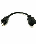 Plug Straight Into Your Driveway With This Heavy Duty Level 1 Plus 2 EV Charger Handing Out Quick 16 Amp Juice On 240 Volt Circuits And Rolling Completely No Sweat With Every J1772 Plug For Those Long Hauls. Black power adapter cable with two plugs.