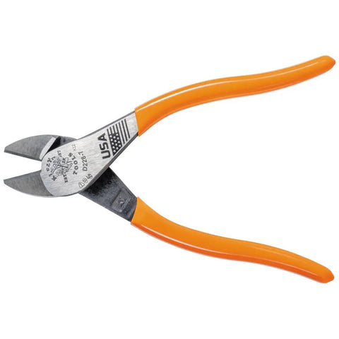 Beefy Diagonal Cutting Pliers 7 Inch With High Leverage Design For 36 Percent Greater Cutting Power, Rivet Closer To Cutting Edge For Close Cuts, Laser Hardened Knives For Long Life, Made In USA