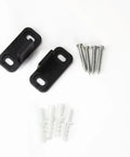 Adjustable Double Clip Floor Guide For Sliding Barn Door Premium Plastic Floor Mounted Guide Quiet And Smooth Sliding Screws Included Hardware