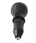 Kick Up Your DIY Game With This Electric Rivet Adapter For Drills. Effortless 2.4mm To 4.8mm Installation Plus Tough Three Claw Design Makes Vehicle Mods And Mechanical Upgrades A Total Breeze Without The Strain. black drill rivet adapter with metal nozzle