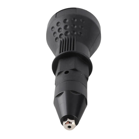 Super Easy Electric Rivet Adapter For Power Drills Fits 2 Point Four To Four Point Eight Mm Rivets With Heads black drill-mounted tool
