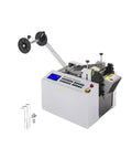 YS-100 Auto Heat Shrink Tube Cutter Machine With 350W Power And Micro Computer Control System For Precise Pipe Die Cutting.