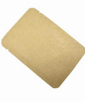 Kraft Paper Outside Vacuum Seal Bags With Foil Inside Open Top Heat Sealable Mylar Pouches For Sample Food Storage, Tear Notches, 4.7x7.1 Inch
