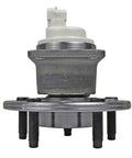 Front view of Rear Wheel Bearing And Hub Assembly 512150 for 5 Lug with ABS, suitable for GM vehicles like Regal, Impala.