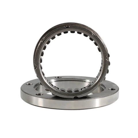 One Way Clutch Starter Bearing For Motorcycle Replacement, Direct Fit, Durable And Smooth Engagement, Compatible With LS400F LS400U LS400P Savage NK41 LS650 Savage ST400V Boulevard S40, OEM 12600-24830 12600-24831, showing metal ring component