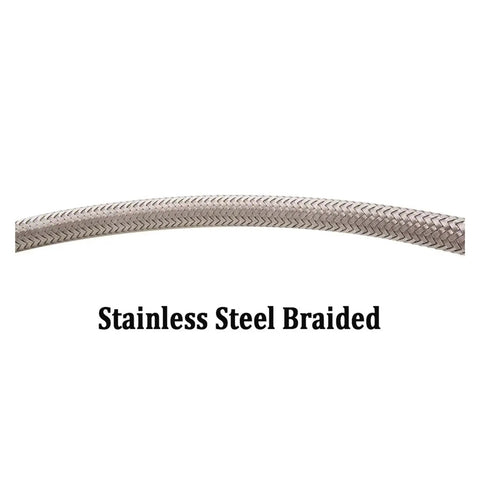 Beast Mode Stainless Steel Braided Air Hose For High Pressure Fuel Fill Up Job Badass Tight Fit Keeps Gas Safe Zero Leak Heavy Duty Construction Kills Abrasion Snap Connectors For True Pro Mechanics Building Cars Now. braided hose