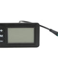 Real Time Battery Readout Electric Bike LCD Meter Panel for 36V Cycling With Real Time Data Display and Durable Housing