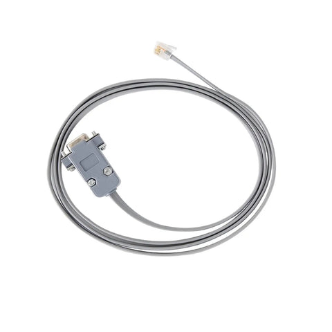 Top Shelf Nema23 Closed Loop Servo Motor Featuring An Integrated Digital Hybrid Drive System That Delivers Straight Up 2Nm Torque And Killer Precision Every Time For Heavy Duty Cnc Rigs And Automation Projects. Gray connection cable with DB9 connector.