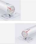 Close-up of Heavy Duty Automatic Door Closer With Aluminum Alloy Body, Smooth Soft Closing, Gas Spring, Adjustable Closing