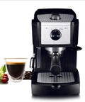 Espresso Machine 15 Bar 1100W With Milk Frother Steam Wand Cappuccino Latte Mocha Maker Removable 1L Water Tank Removable Drip Tray