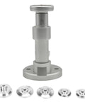 Tabletop Watch Case Press for Quick Battery Replacement, Aluminum Silver Tool with multiple dies for professional use