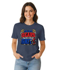 Dope Mechanical Engineer Tee For You, The Ultimate Gift For Garage Builders Fans Who Love Gear Graphic Art And Gritty Industrial Vibes To Rock With Pride, navy blue, unisex, cotton tee on woman.