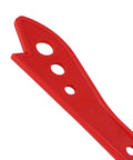 Pro Grade Red Table Saw Push Stick Tool For Miter Saw Safety Grip Block Built To Last With ABS Construction Ideal Woodworking Push Block For Table Saw Router 16.5 By 2.8 By 0.4 Inches 1 Piece