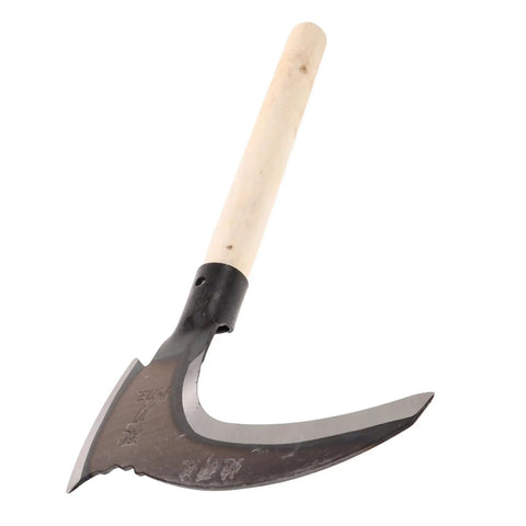 Tough As Nails Hardwearing Manganese Garden Sickle Multi Functional Weeding Hook For Gardening And Harvesting Cutting Tool For Grass Vines And Branches Durable Manual Weeder Great For Mowing Weeding Pruning And Clearing Weeds.