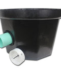 Rhino 24 Inch Heavy Duty Catch Basin Kit With 24 Inch Grate, showing 10 Hole Box with seal, for outdoor drainage systems