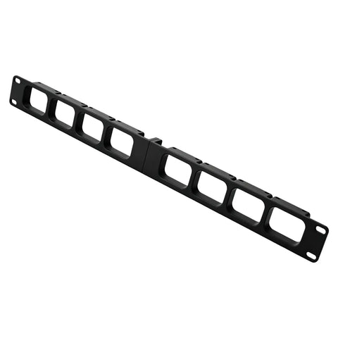Heavy Duty 19 Inch Server Rack Mount For Four Pack IT Equipment With Bulletproof Steel Chassis And Zero Hassle Install, black metal rack mount bracket.