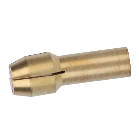 Single brass collet from Mini Brass Collets Set For Electric Grinders, built tough pro grade gear for precision drilling 0.5-3.2mm.