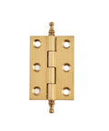 Concealed Rotating Cabinet Door Hinges Brushed Decorative Butt Hinge for Cabinets and Cupboards Easy Install 1 Piece Hardware Replacement