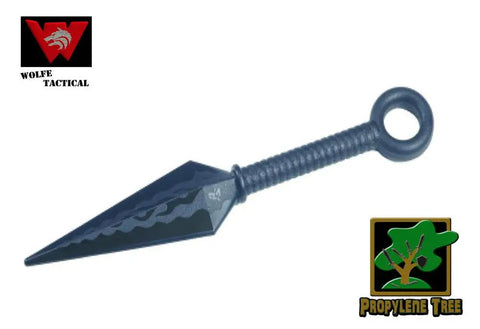 Hidden Leaf Style Kunai Trainer For Adults 11.75 Inch Polypropylene blade with textured grip and indestructible feel