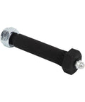 Top Shelf Steel Trailer Axle Wheel Hanger Wet Bolt With Easy Grease Zerk and Bulletproof Locknut, heavy-duty steel construction.