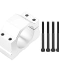 High-Precision 52Mm Aluminum Spindle Motor Clamp For CNC Works, anti-skid design with four included black screws