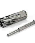 Oscarbide 3/4 in annular cutter with Weldon shank; 2-piece set for magnetic drill press