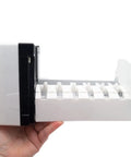 Replacement Ice Maker Assembly For French Door Refrigerators, W10122559 4440694, 6-Cube Heated Mold Tray