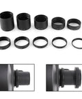 Back Focus Extension Tube For Astronomical Telescope With M48x075 Thread Aluminum Spacer To Help SLR Cameras Reach Focus