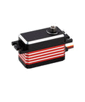 Ocs 352hv Low Profile High Speed Coreless Motor Servo With Steel Gears 8.4V 0.10s Response 35Kgm Cm Torque For RC Crawlers And Trucks Upgrade Game Legit Metal Internal Action 45Mm Arm Included in black and red design.