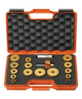 Pro Grade Grand Rabbet Router Bit Set With 5/8 Inch Cutting Depth, 2 Inch Diameter in plastic carrying case