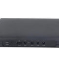 Mini Ups Portable Battery Backup With 15000Mah Capacity Includes 5V 9V And 12V DC Outputs Plus Universal USB Port top view showing connections.