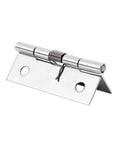 Dope Stainless Steel Self Closing Cabinet Hinge Set 50x38x5mm Silver 6 Pieces Heavy Duty For Home And Commercial Cabinet Doors