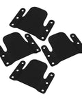 Sectional Sofa Connector Set 4 piece iron brackets with screws for secure rock solid modular couch assembly and easy install